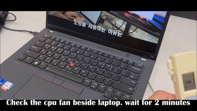 Thinkpad T14s Gen3 키보드, 터치패드 감성 및 발열 테스트 смотреть онлайн