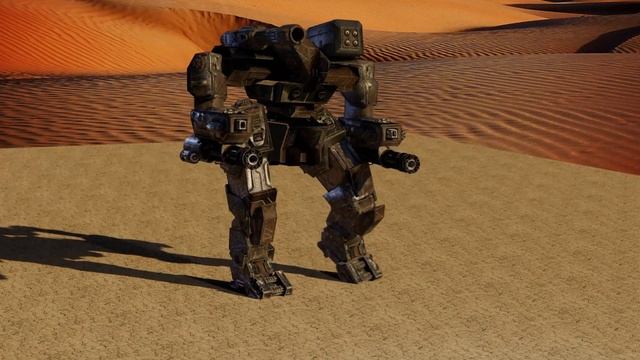 Blender 3D Animated Rig Quick Preview: Metal Commander Model смотреть онлайн