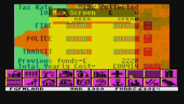 REVIEW OF SIM CITY (ACORN ELECTRON, SUPERIOR/ACORNSOFT, 1991) смотреть онлайн
