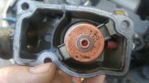 Замена и проверка термостата Оpel Vectra B