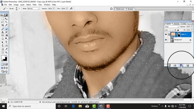 How to convert grayscale image to rgb image || black and white image ko color image me convert kare смотреть онлайн