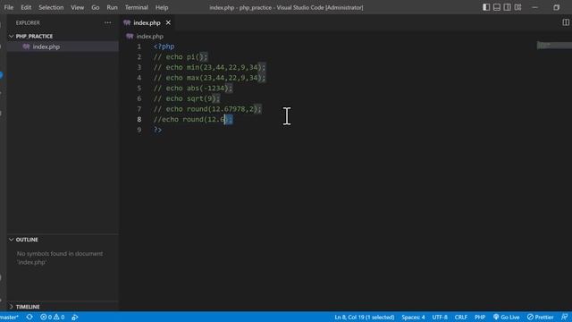 19. Math | PHP Tutorial | Basic to Advanced | PHP 8.2 смотреть онлайн