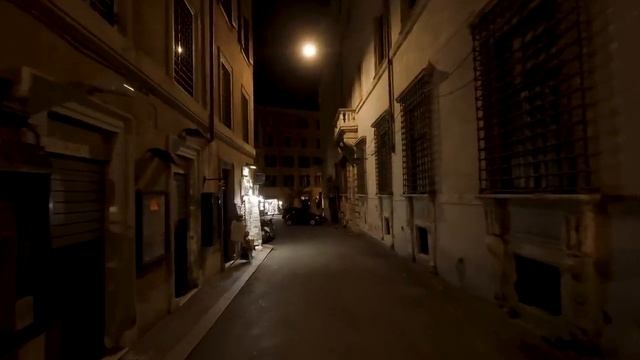 Rome Night Walking Tour 4K with Captions - Prowalk Tours смотреть онлайн