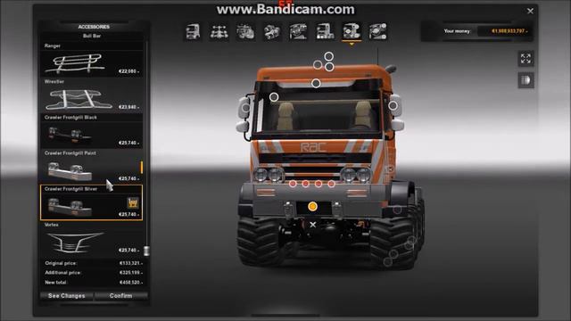 Euro truck simulator 2- DAF Crawler & High Lift v 1.0 смотреть онлайн