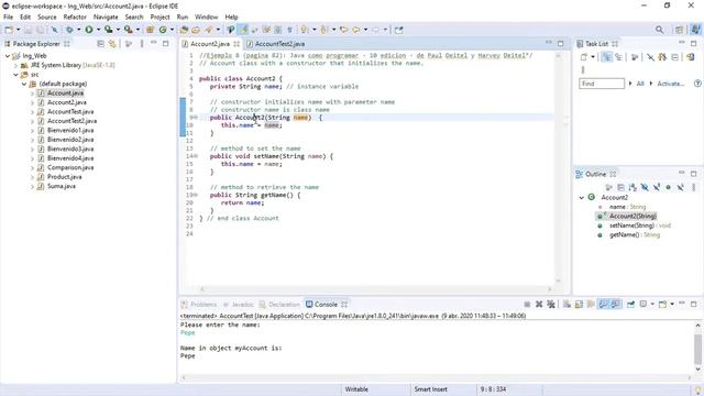 Ejemplo009: Java cómo programar - 10 edición - de Paul Deitel y Harvey Deitel смотреть онлайн