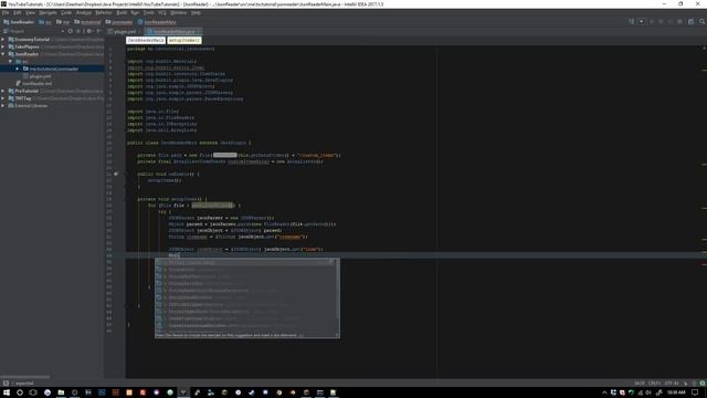 Advanced Bukkit Coding - Reading JSON Files - Episode 18