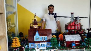 LEGO Привет, сосед 2 - ГОРОД из 100 000 деталей / Hello Neighbor 2 MOC