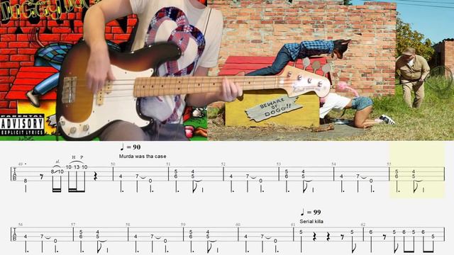 Doggy Style -Snoop Dogg-all Album Bass Riffs Pt1 Playalong With Tabs