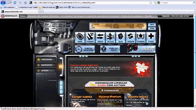 Dark Orbit Uridium(Tutorial) смотреть онлайн