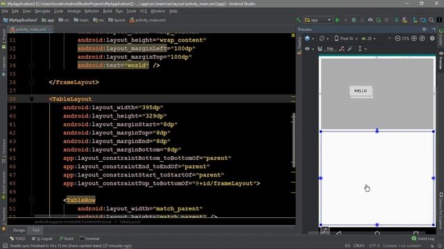 Android studio for beginners | FrameLayout & TableLayout | Hindi Tutorial 2019 смотреть онлайн
