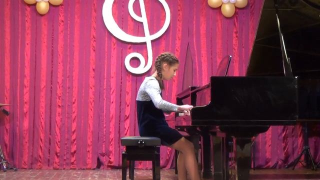 "Стрекозы" Этюд У.Беккер, исполняет Семёнова Дарья смотреть онлайн
