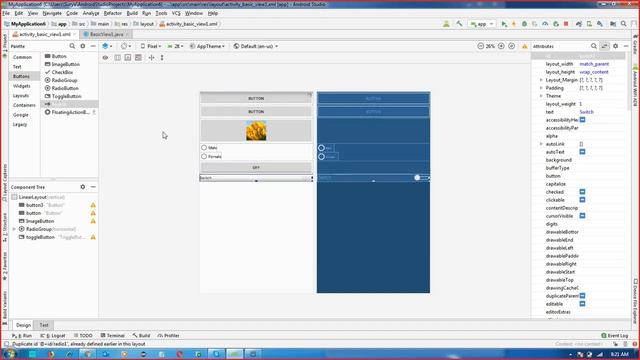 Android Studio Tutorial For Beginners - 38 | Basic View | Radio | Checkbox (2019 Edition) смотреть онлайн