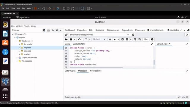 Cómo crear tablas con llaves primarias (Primary key) y llaves foráneas (Foreign Key) en PostgreSQL смотреть онлайн