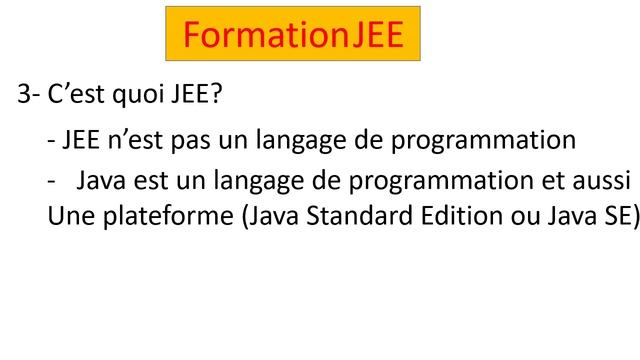 1- JEE Introduction (but-prérequis-c'est quoi jee-outils) смотреть онлайн