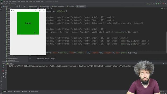 PYTHON Eğitimi 38 - Tkinter(GUI) Label смотреть онлайн