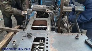 Т40 АМ Замена сцепления, сальников и подшипников!