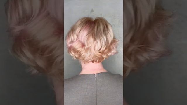 Стрижка опасной бритвой. Стрижка на вьющиеся волосы. Короткая стрижка смотреть онлайн