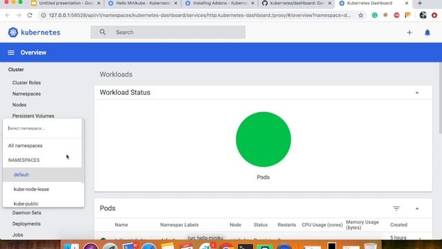 Kubernetes Dashboard | MiniKube Dashboard | in Hindi смотреть онлайн