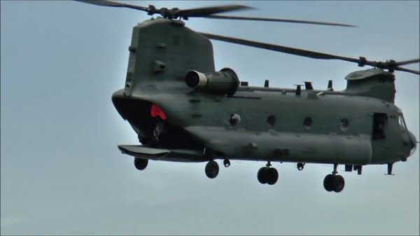 RAF Chinook HC4 - "Not just a Helicopter!" - Dunsfold 2015