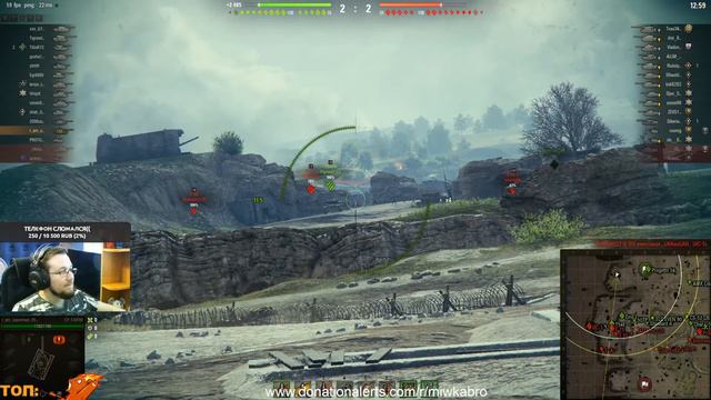 #20 WoT Т-100 ЛТ. Поймай меня если сможешь. World of Tanks смотреть онлайн
