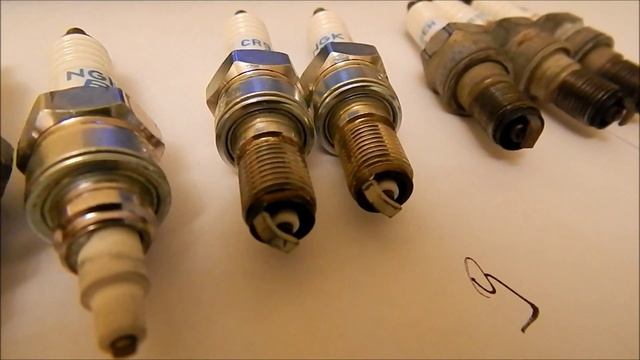 Свечи для Honda CB 400 SF, личный опыт с NGK CR9EH-9 и NGK CR8EH-9 смотреть онлайн
