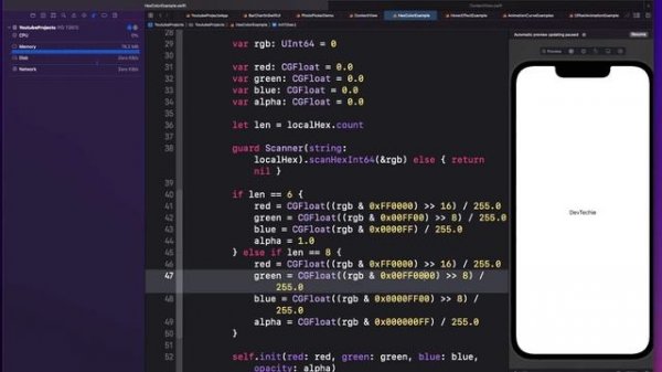 SwiftUI tips and tricks: hex to color and color to hex string