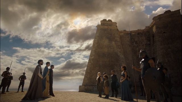 Появление Дрогона в Миерине. Переозвучка "Игры Престолов", задание для 3 курса РТ в колледже ТХТК смотреть онлайн