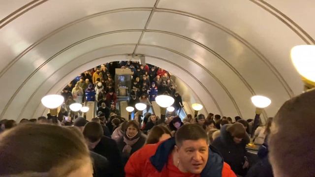 Метро, станция "Спортивная" сегодня. смотреть онлайн