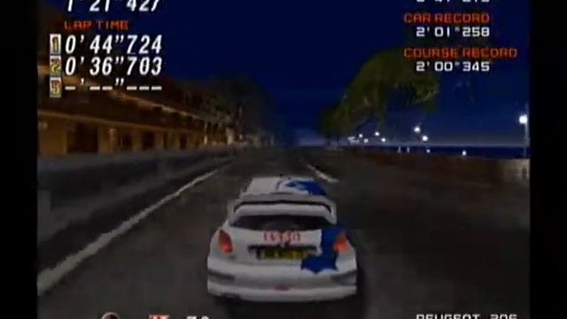 Sega Rally 2 Gameplay - Sega Dreamcast