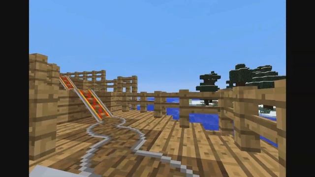 Minecraft Roller Coaster - Free Fall (5Min) ★ смотреть онлайн