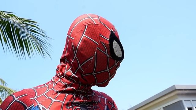 PRO 5 SUPERHERO TEAM vs BAD ALIEN || Spider-Man's Blood Pearl Battle ( Action Movie ) смотреть онлайн