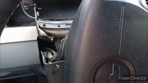 Замена подрулевого переключателя (левого) Шевроле Лачетти