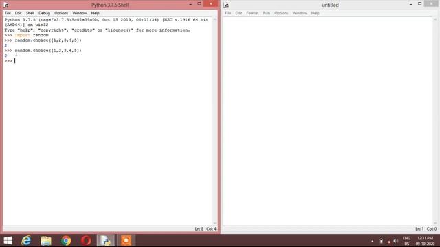 Dice Algorithm in Python - To Create Random Number & Shuffler through Code смотреть онлайн