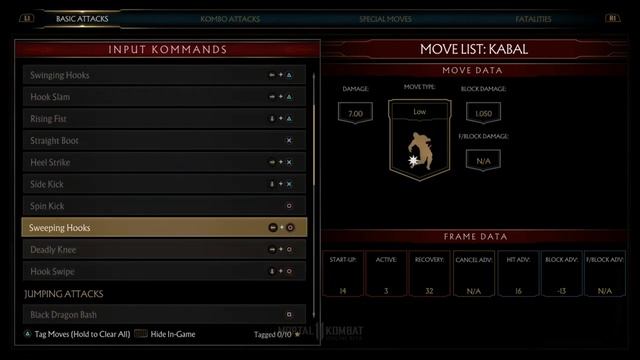 Mk11- Kabal nomad dash cancel tutorial смотреть онлайн