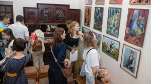 Мы умеем мечтать и творить. Открытие выставки.