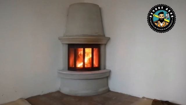 Nordpeis Geilo ? ⠀ Монтаж камина Nordpeis Geilo с топкой NI 22. смотреть онлайн