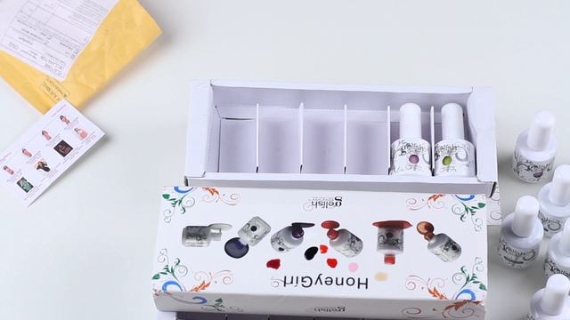 Недорогой и качественный набор для нейл-арта (гель-лаки) из AliExpress смотреть онлайн