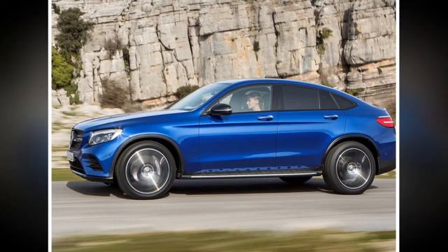 2017 Mercedes Benz GLC Coupe blue | Sport programme: DYNAMIC BODY CONTROL or AIR BODY CONTROL смотреть онлайн