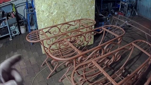 ХОЛОДНАЯ КОВКА. ПЕРВЫЙ ЗАКАЗ!!! Кованый мангал для подписчика!!! смотреть онлайн