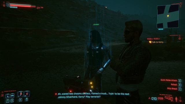 Cyberpunk 2077 - Rebel! Rebel! Side Job (All Dialogue Choices) смотреть онлайн