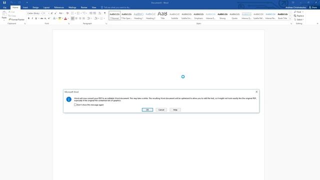 How to convert PDF to Word 2016 tutorial смотреть онлайн