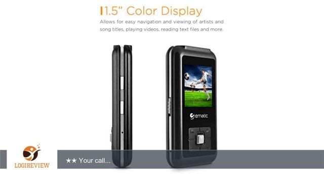 MP3 Player, Ematic 8GB Black MP3 Video Player with 1.5 inch Touchscreen and FM Tuner [ EM208VIDBL ] смотреть онлайн