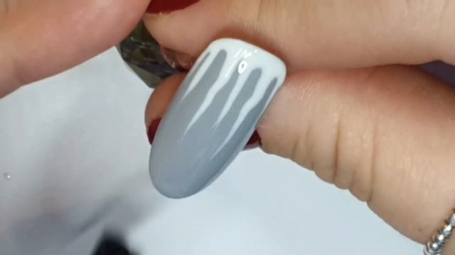 ❄ EASY CHRISTMAS SNOWFLAKE DESIGN | Grey Silver Bling | Gel polish nail art tutorial | Beginner смотреть онлайн