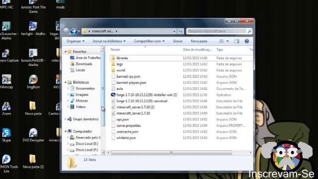 Como jogar minecraft 1.7.10 Multiplayer com Mods смотреть онлайн