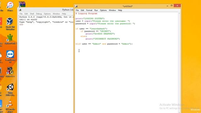 Python Tutorial for Beginners -7 | Control Flow | nested if else statement | LearnAakash смотреть онлайн