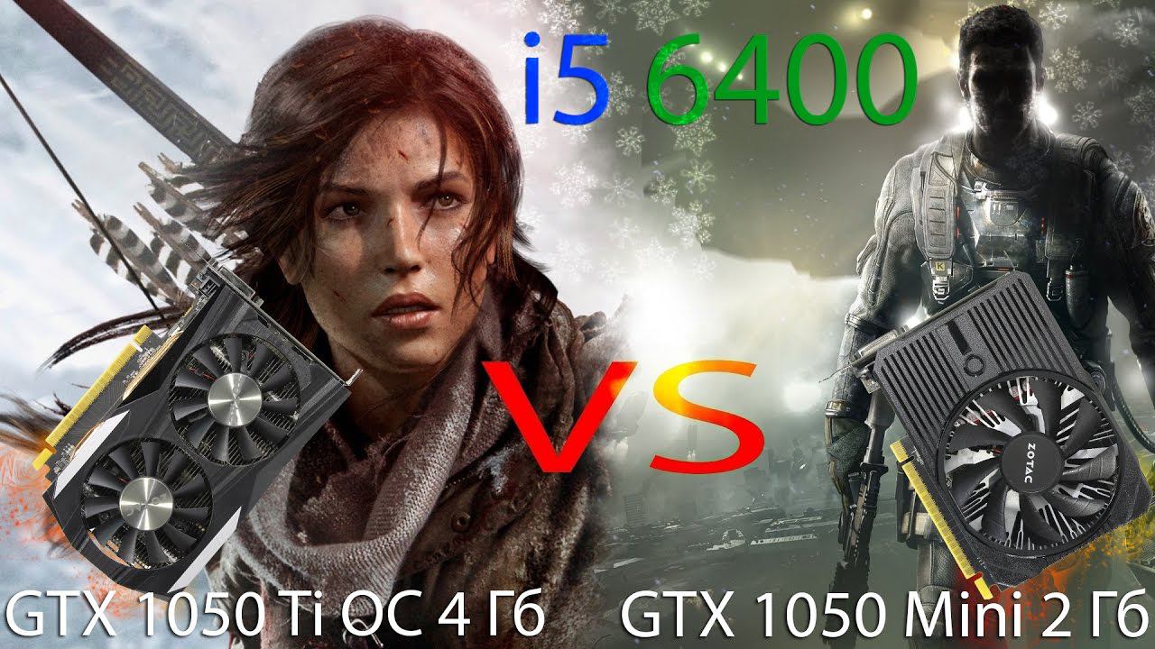 1050ti 4GB vs 1050 2GB in full hd and hd (i5 6400) Infinite Warfare,Tomb Raider смотреть онлайн