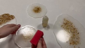 Обязательная обработка подстаканников из эпоксидной смолы | Важные мелочи при обработке изделий