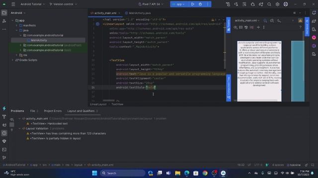 Boost Your App Development with Android Studio: Learn Text View and Scroll View смотреть онлайн