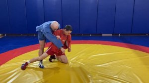#24❗САМБО❗SAMBO❗ПЕРЕДНЯЯ ПОДНОЖКА С КОЛЕНА в 2 вариантах. Школа самбо для взрослых и детей Sambi.st