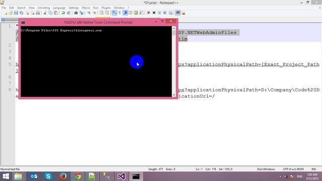 ASP.NET Web Configuration Tool in Visual Studio 2013 смотреть онлайн